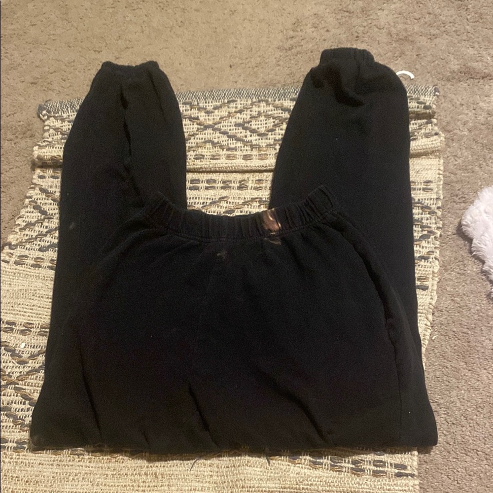 SHEIN Black Track Pants